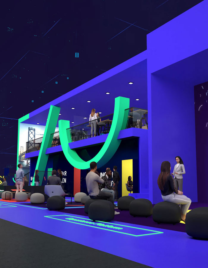 Example screenshot of the CARIAD Digital Booth at IAA 2021