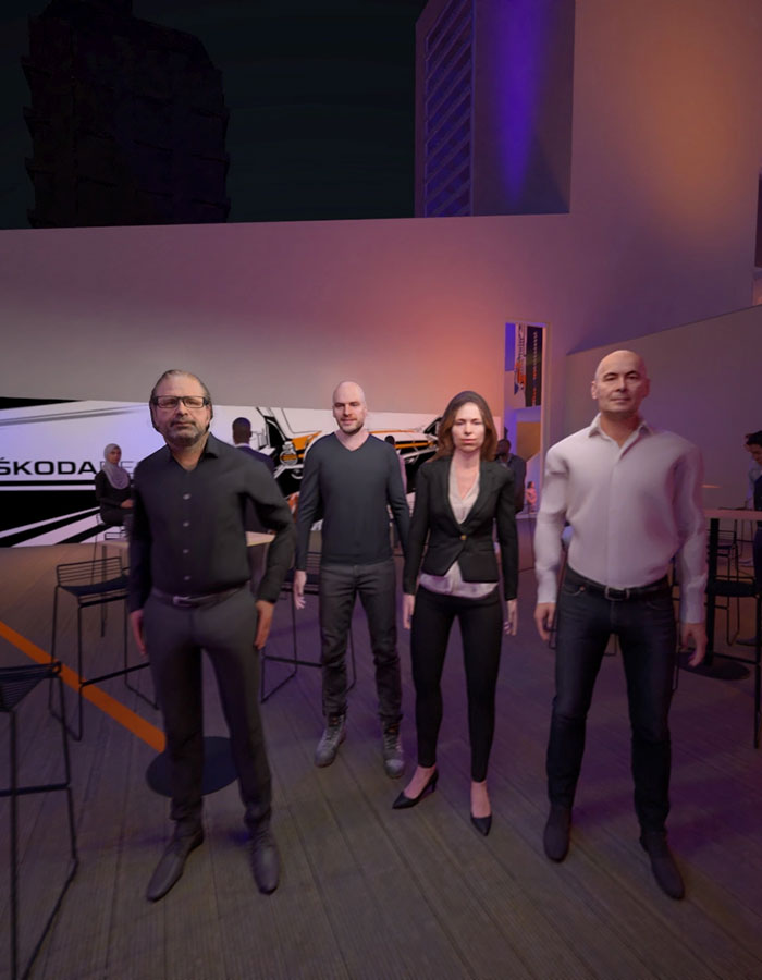 3D scanned Škoda employees